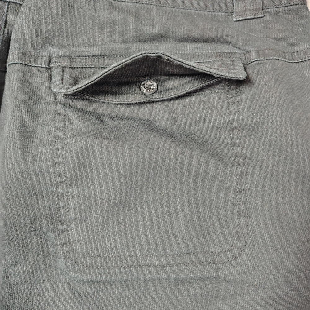 Columbia Capri Pants Womens Size 8 Black Cotton Blend Stretch Outdoor Utility - Picture 9 of 12